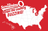The Screaming O Keeps the Country Buzzing