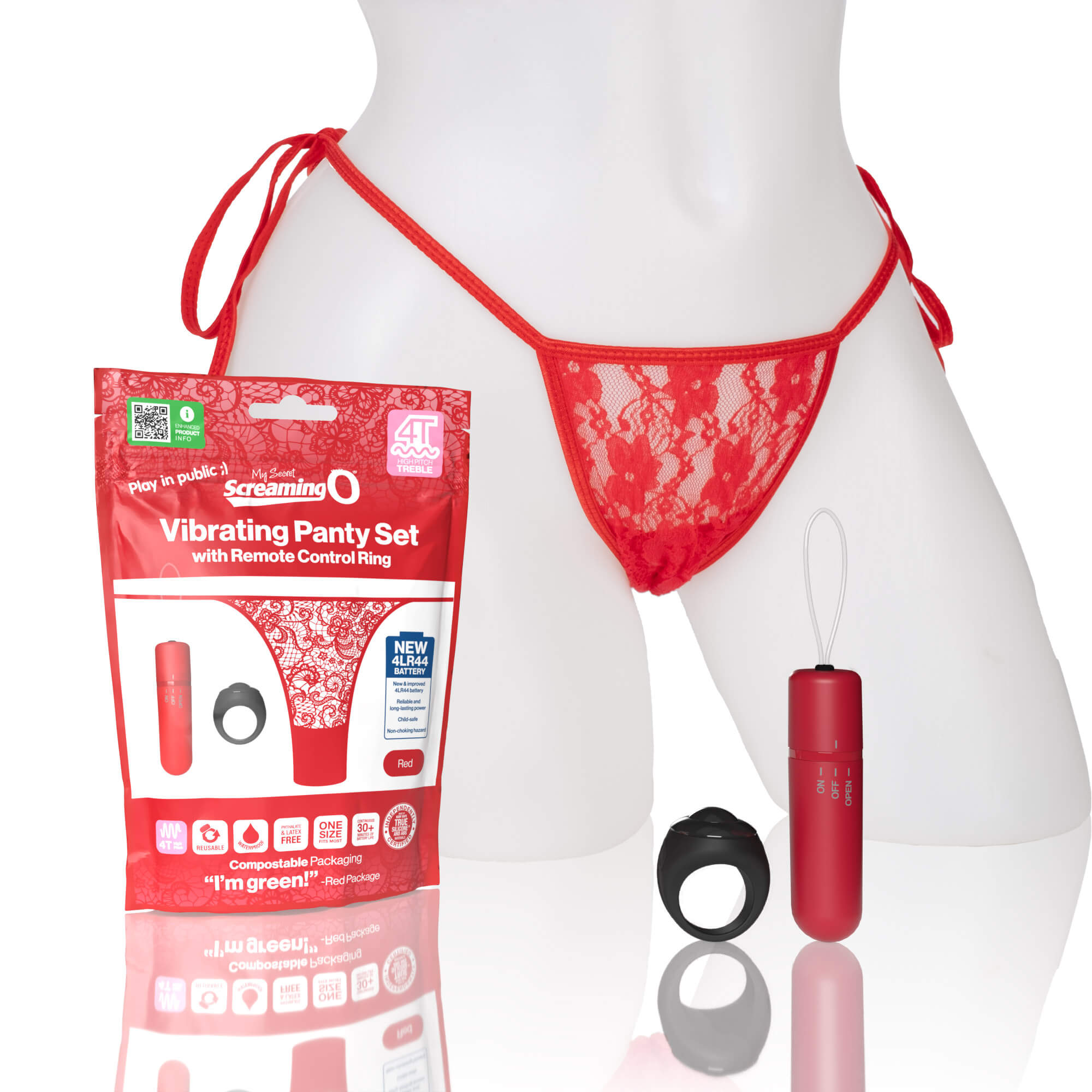 My Secret 4T - Tickle & Tease Remote Control Panty Vibe
