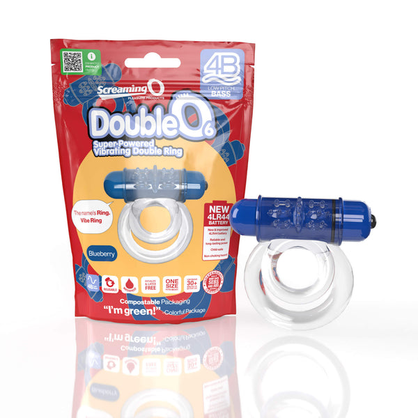 4B DoubleO 6 Vibrating Ring  Screaming O Double Ring Vibe  Screaming O  Pleasure Products