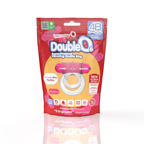 4B DoubleO 6 Vibrating Ring – Screaming O Double Ring Vibe – Screaming O  Pleasure Products