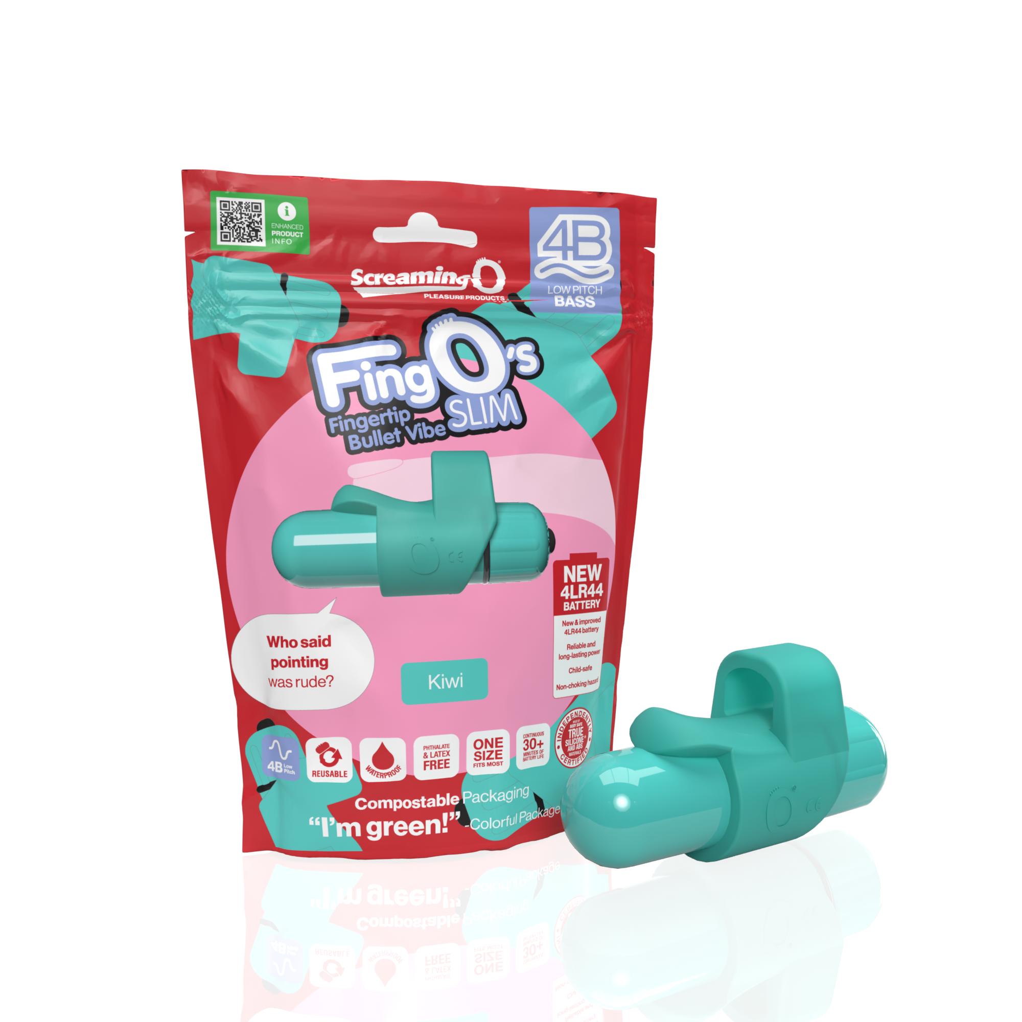 FingO Slim 4B Finger Vibrator