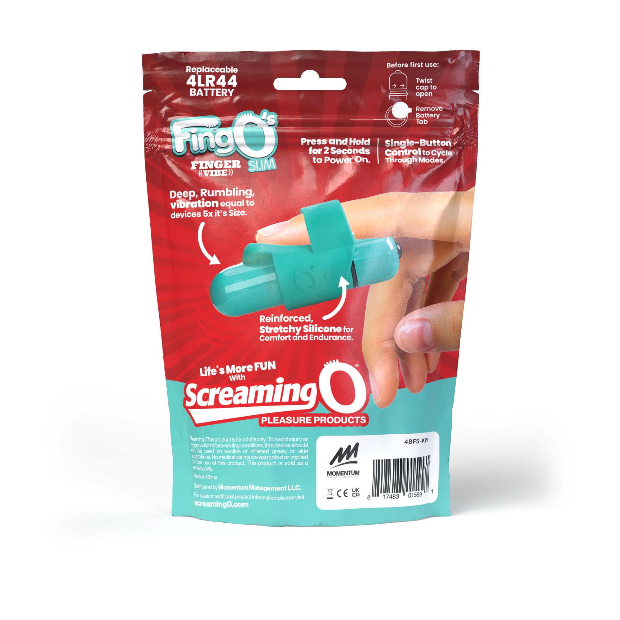 FingO Slim 4B Finger Vibrator