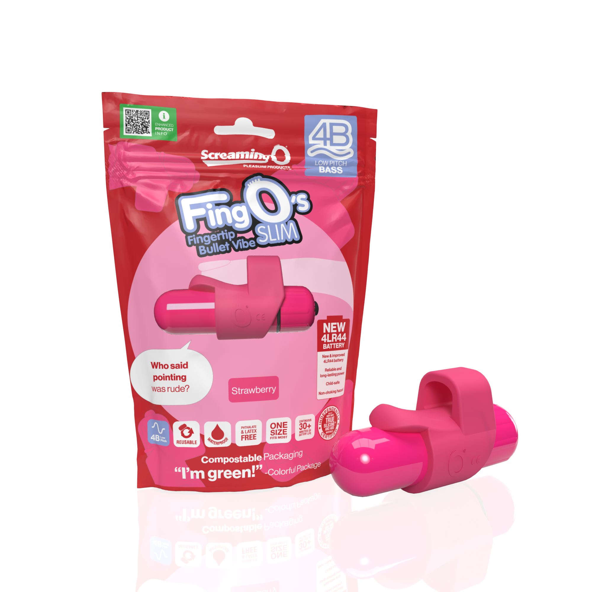 FingO Slim 4B Finger Vibrator
