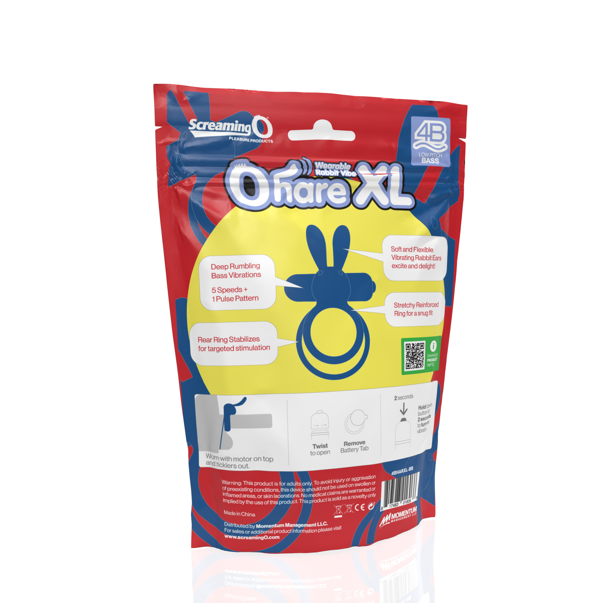 Ohare XL Vibrating Ring 4B