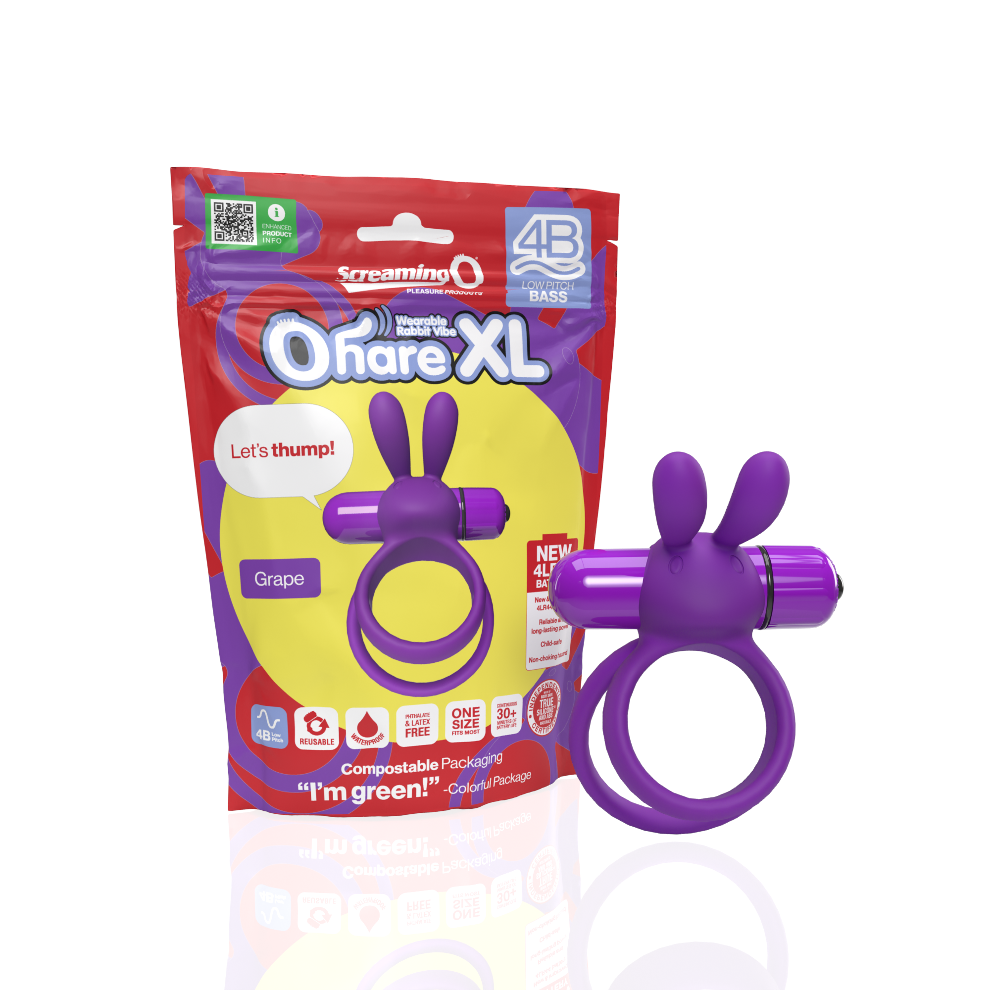 Ohare XL Vibrating Ring 4B