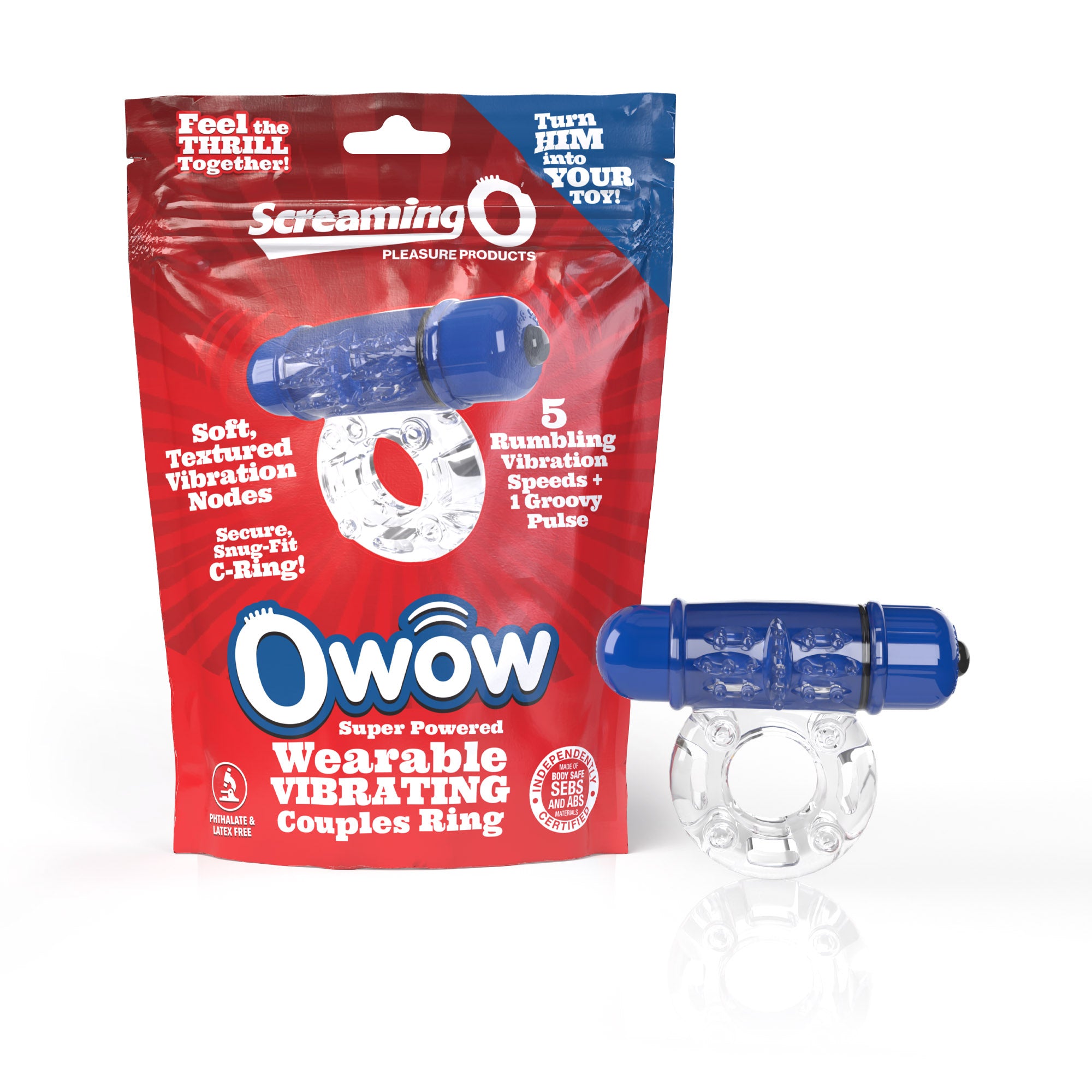 Screaming O® 4B - Deep Rumbling OWow® Vibrating Ring
