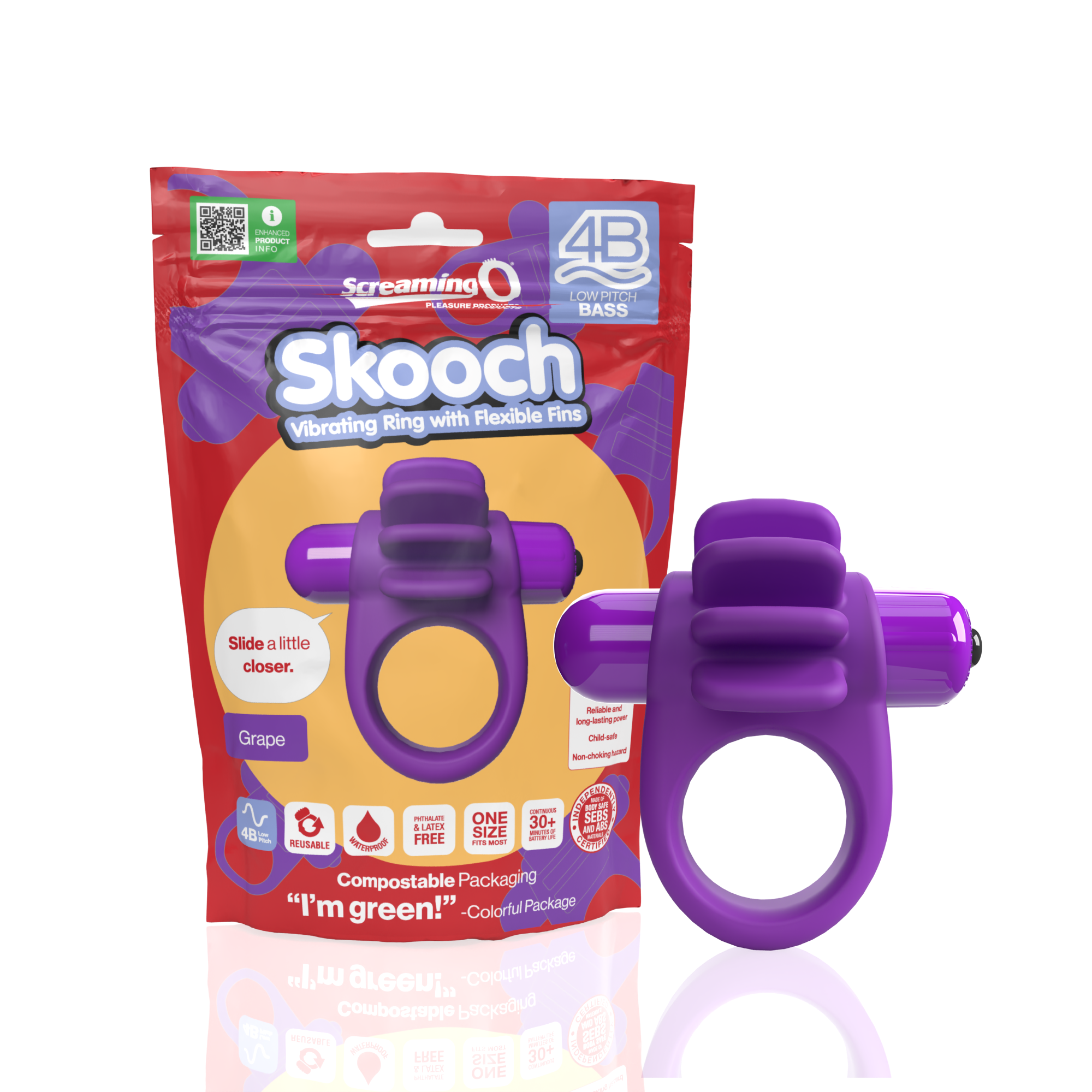 Skooch 4B Vibrating Ring