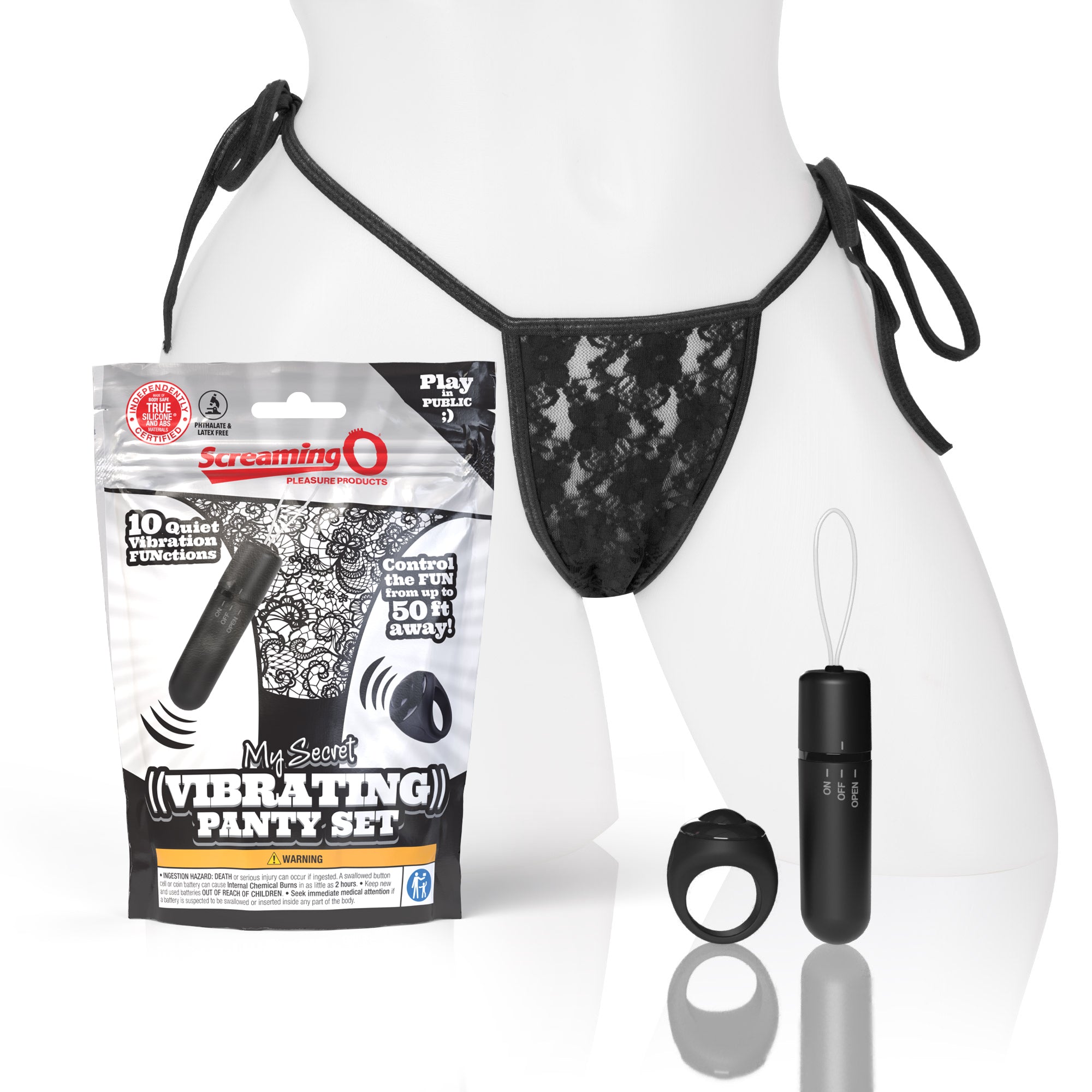 My Secret 4T - Tickle & Tease Remote Control Panty Vibe