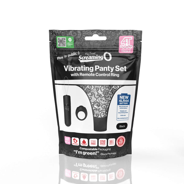 My Secret 4T Panty Vibe – Screaming O Remote Vibrator – Screaming O  Pleasure Products