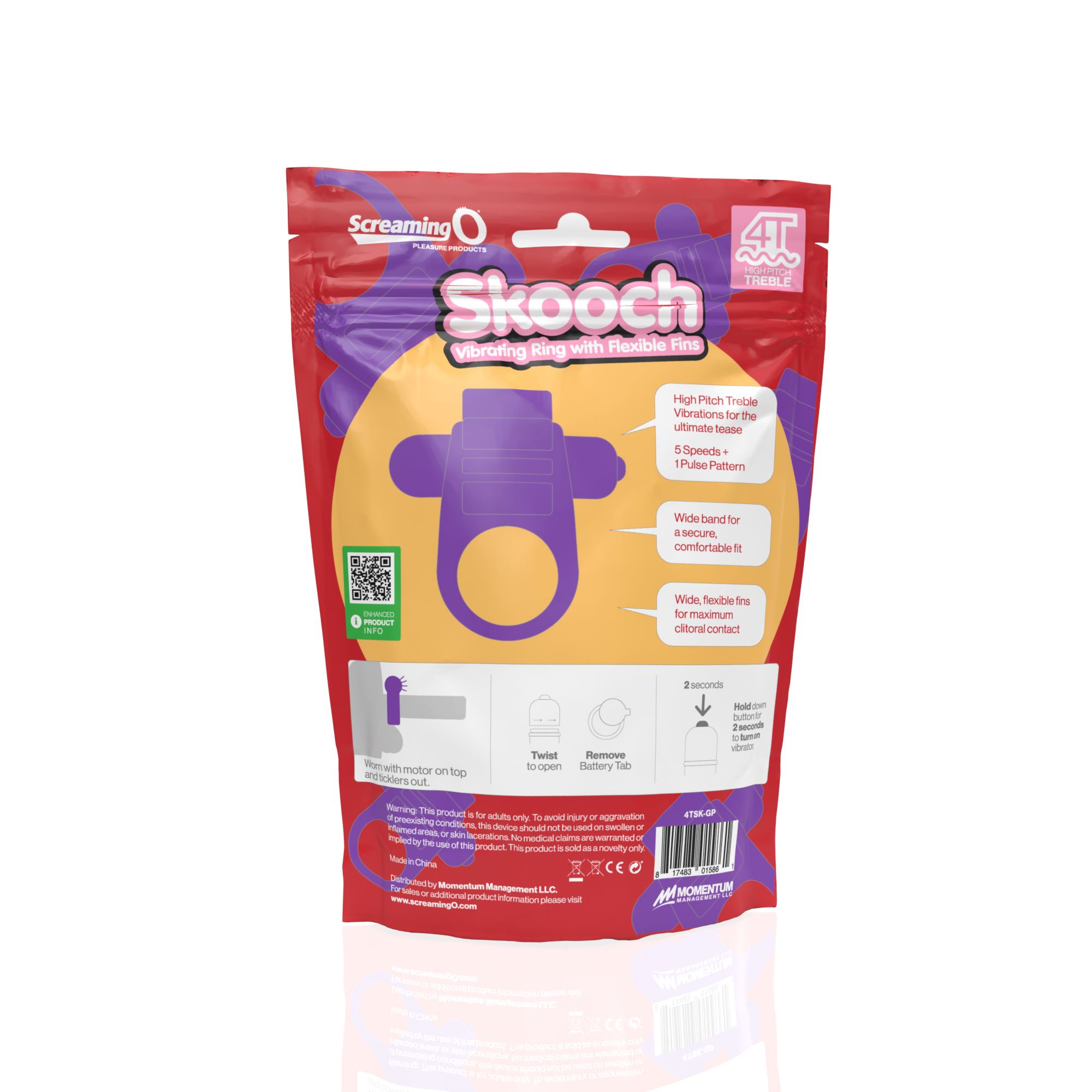 Skooch 4T Vibrating Ring