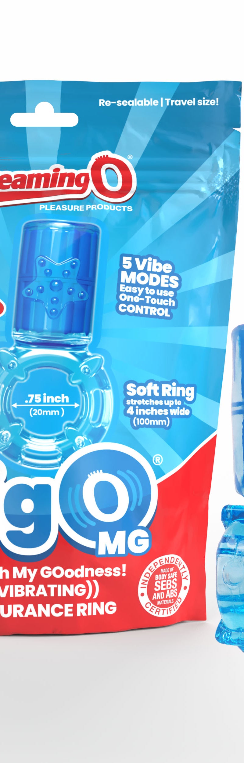 Momentum Management Charged® The Big OMG Vibrating Ring