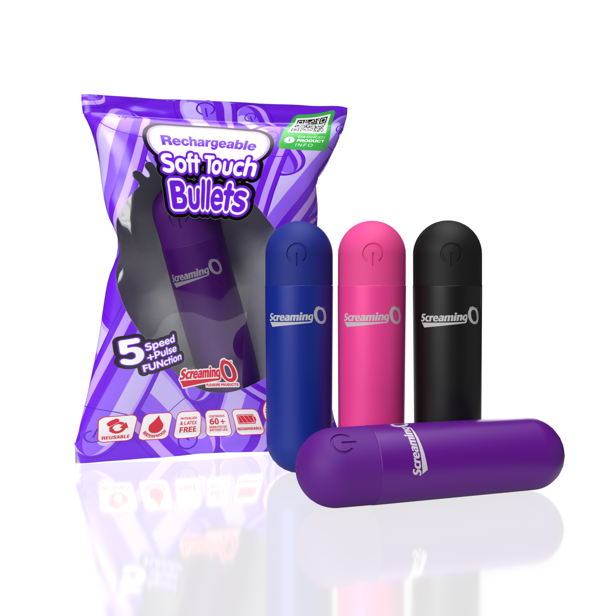 Soft Touch Rechargeable Bullets