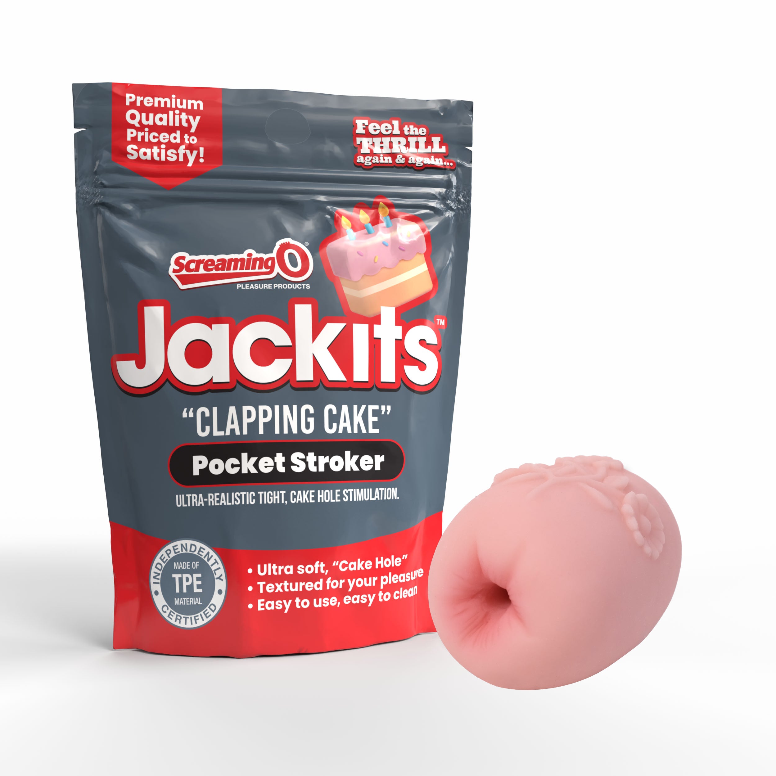 Jackits “Clapping Cake” Pocket Stroker