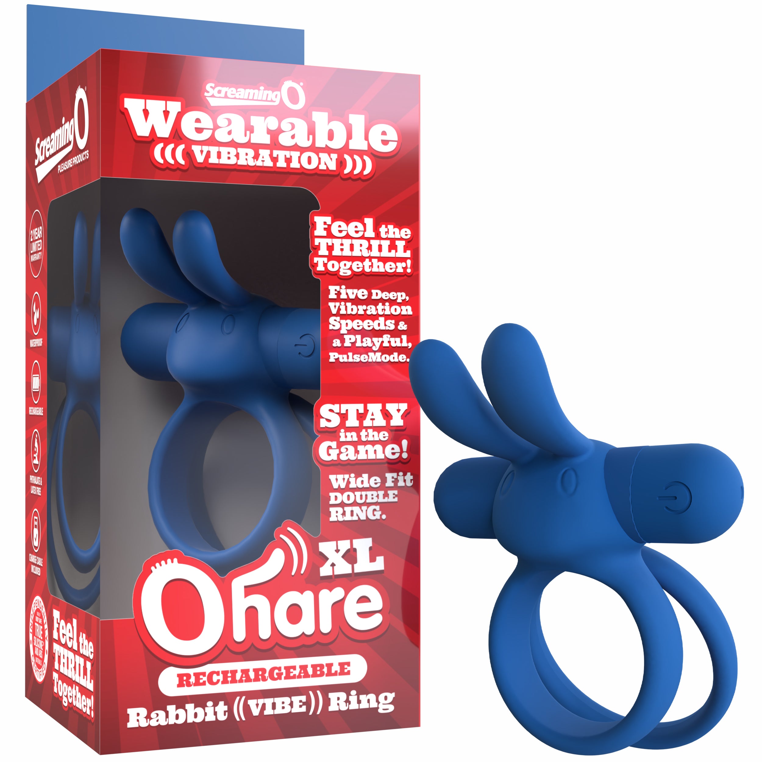 Rechargeable Ohare XL Vibrating Ring